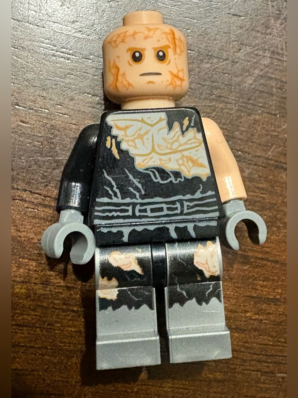 Lego Star Wars Anakin Skywalker burned minifigure